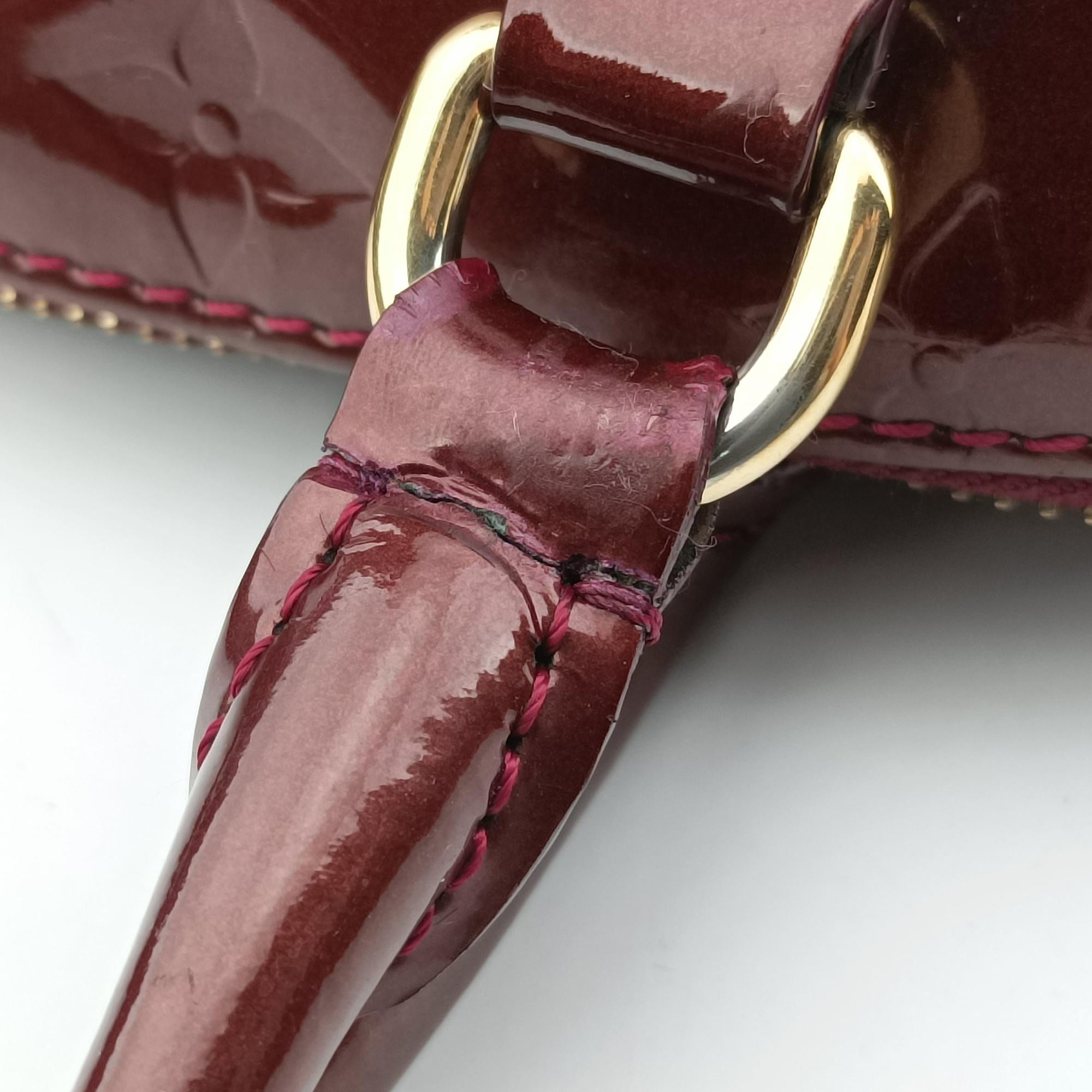 Vintage Louis Vuitton Sherwood PM Amarante Vernis M91488 handbag | stylenewstar