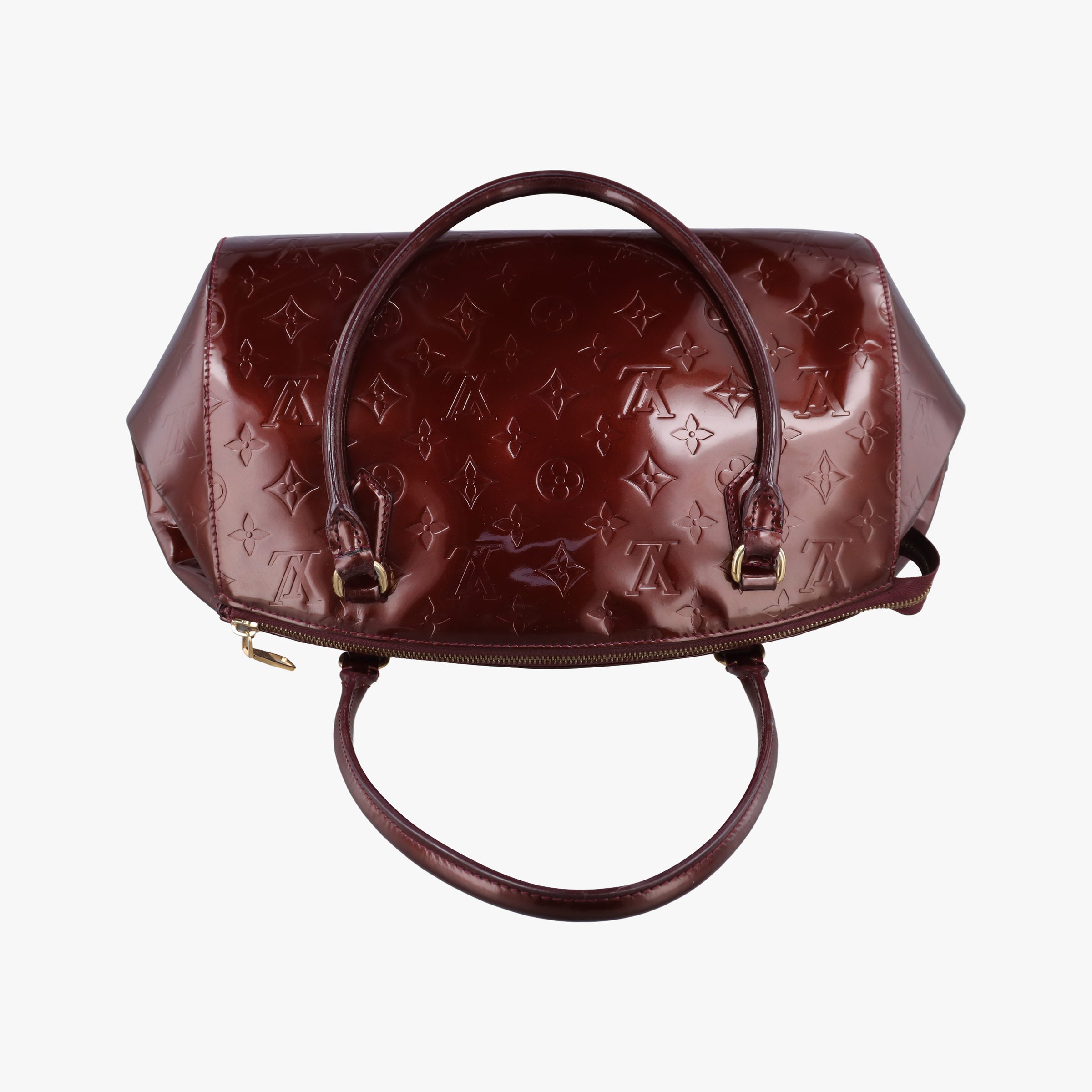 Vintage Louis Vuitton Sherwood PM Amarante Vernis M91488 handbag | stylenewstar