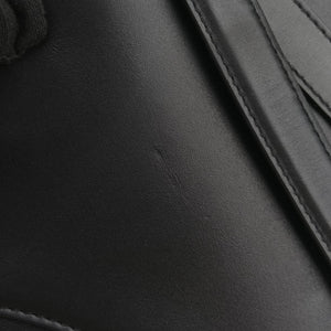 Pre-owned Christian Dior saddle Black leather  bum bag/waist bag | stylenewstar