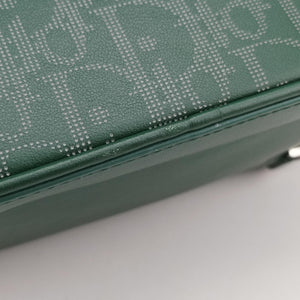 Pre-owned Christian Dior Dior World Tour Capsule Green Leather  shoulderbag | stylenewstar