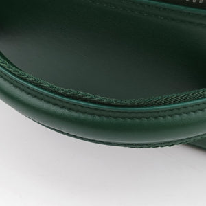 Pre-owned Christian Dior Dior World Tour Capsule Green Leather  shoulderbag | stylenewstar