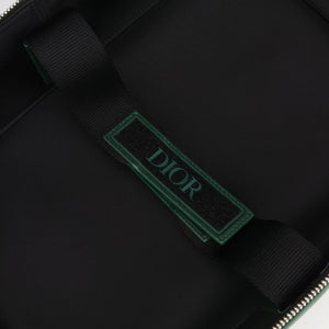 Pre-owned Christian Dior Dior World Tour Capsule Green Leather  shoulderbag | stylenewstar