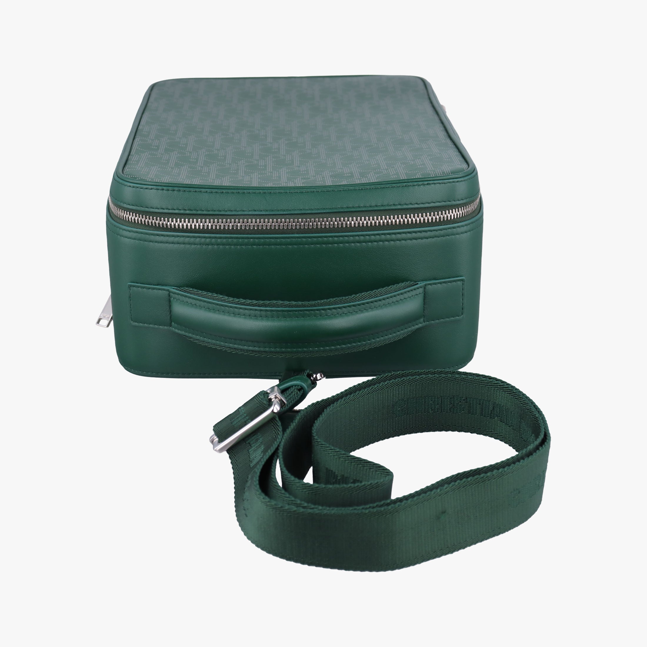 Pre-owned Christian Dior Dior World Tour Capsule Green Leather  shoulderbag | stylenewstar