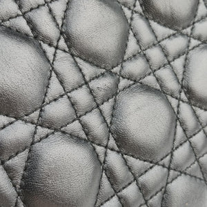 Pre-owned Christian Dior Lady Dior Black lambskin  shoulderbag | stylenewstar