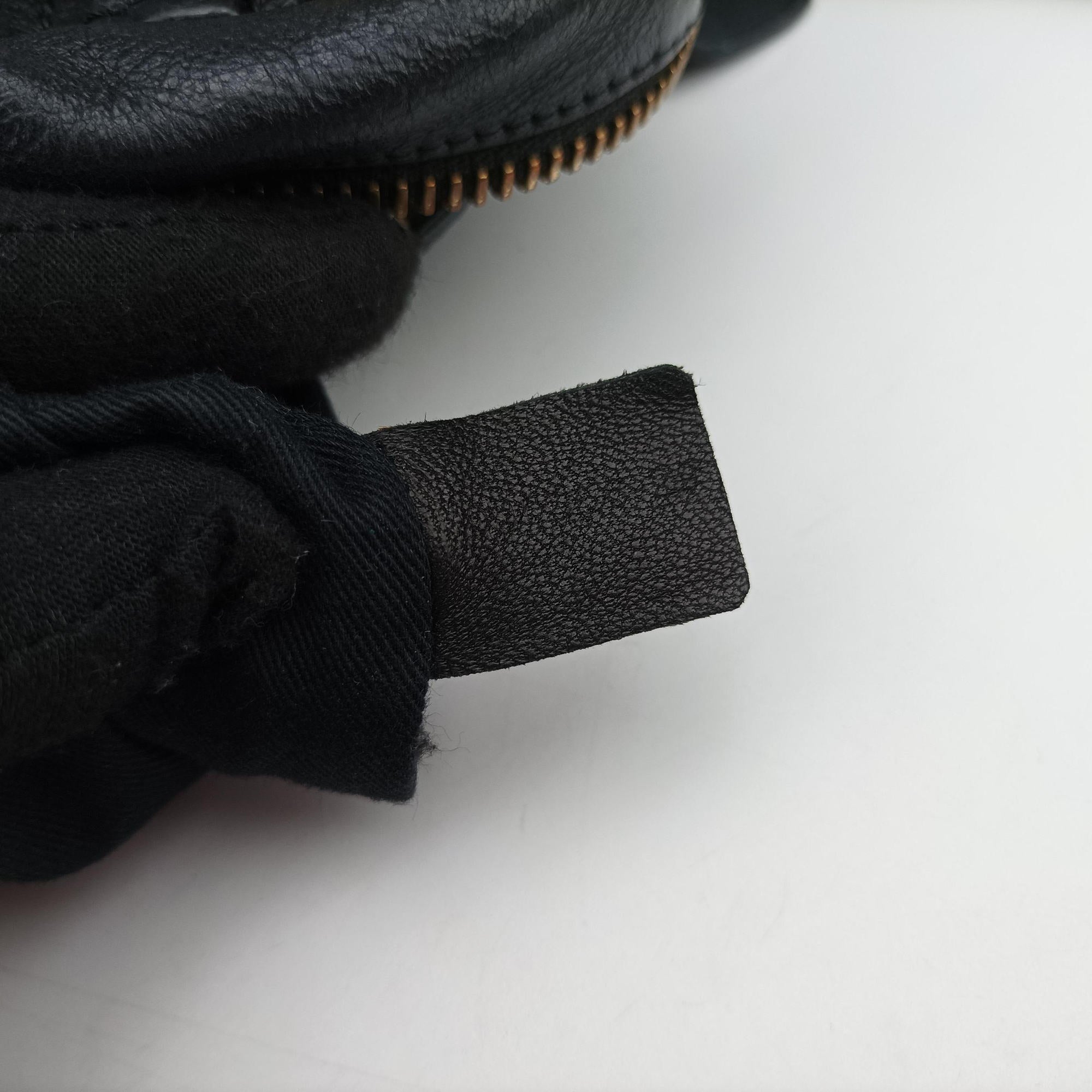 Pre-owned Chloe Paraty Black Leather  shoulderbag | stylenewstar