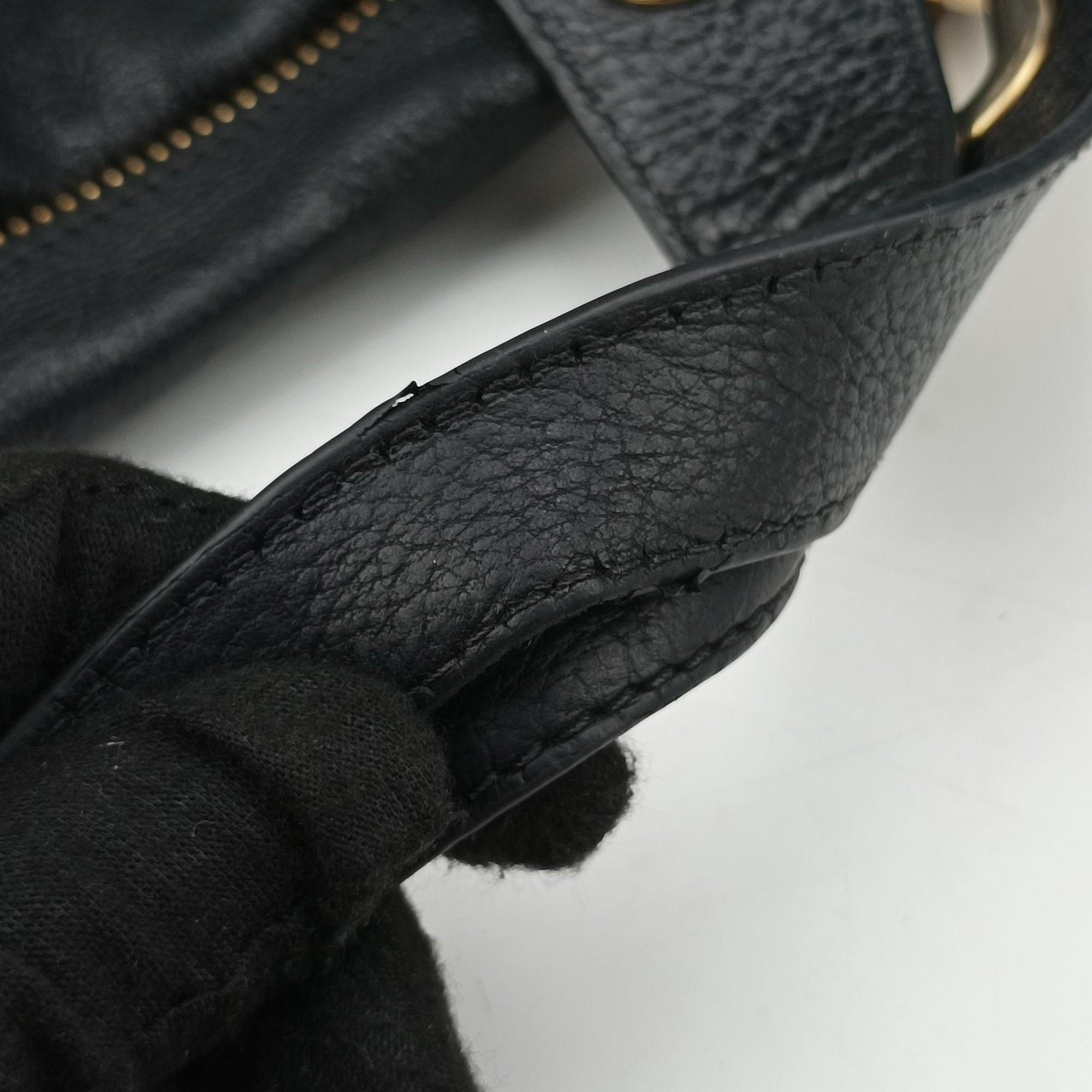 Pre-owned Chloe Paraty Black Leather  shoulderbag | stylenewstar