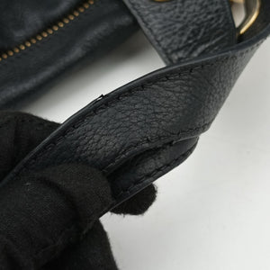 Pre-owned Chloe Paraty Black Leather  shoulderbag | stylenewstar