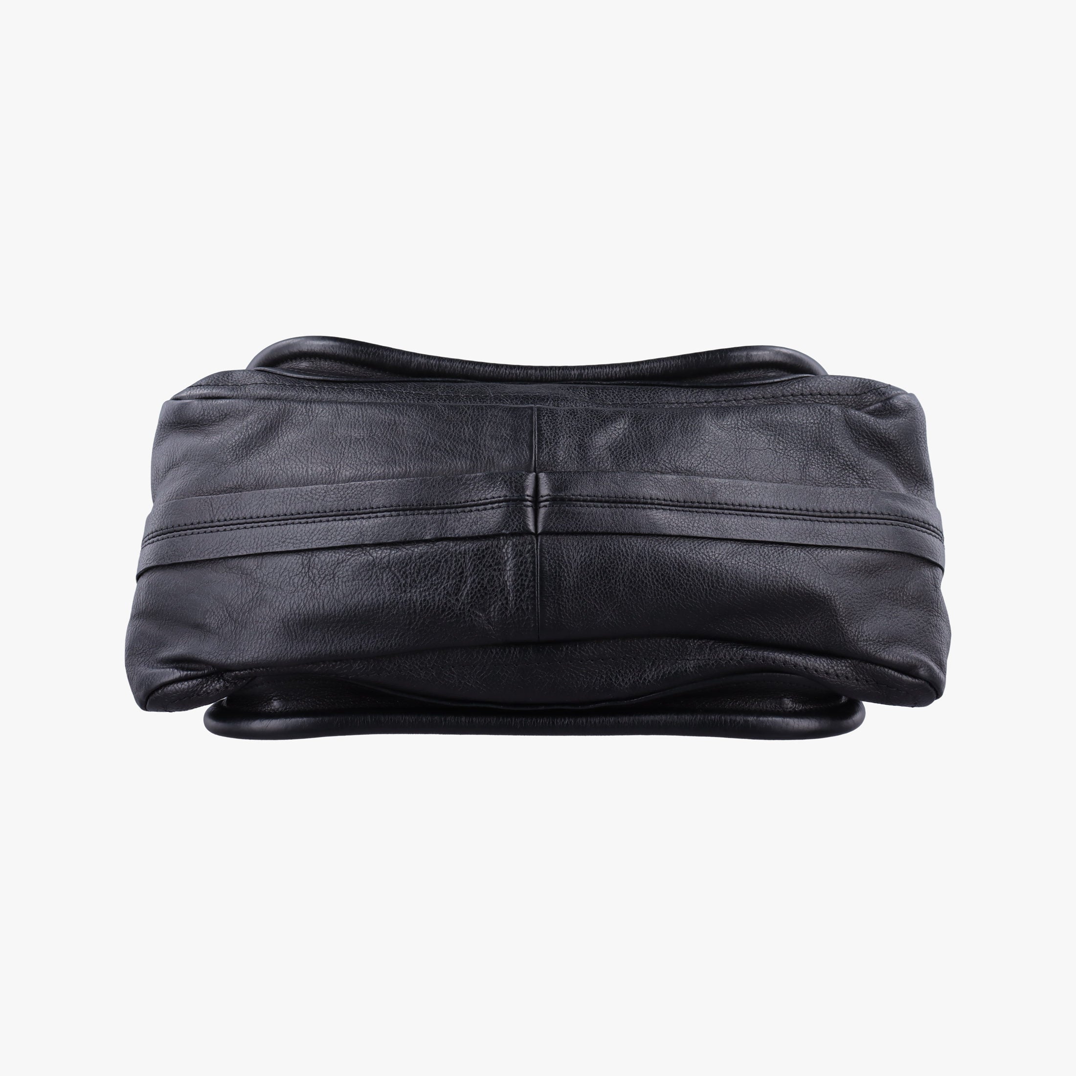 Pre-owned Chloe Paraty Black Leather  shoulderbag | stylenewstar