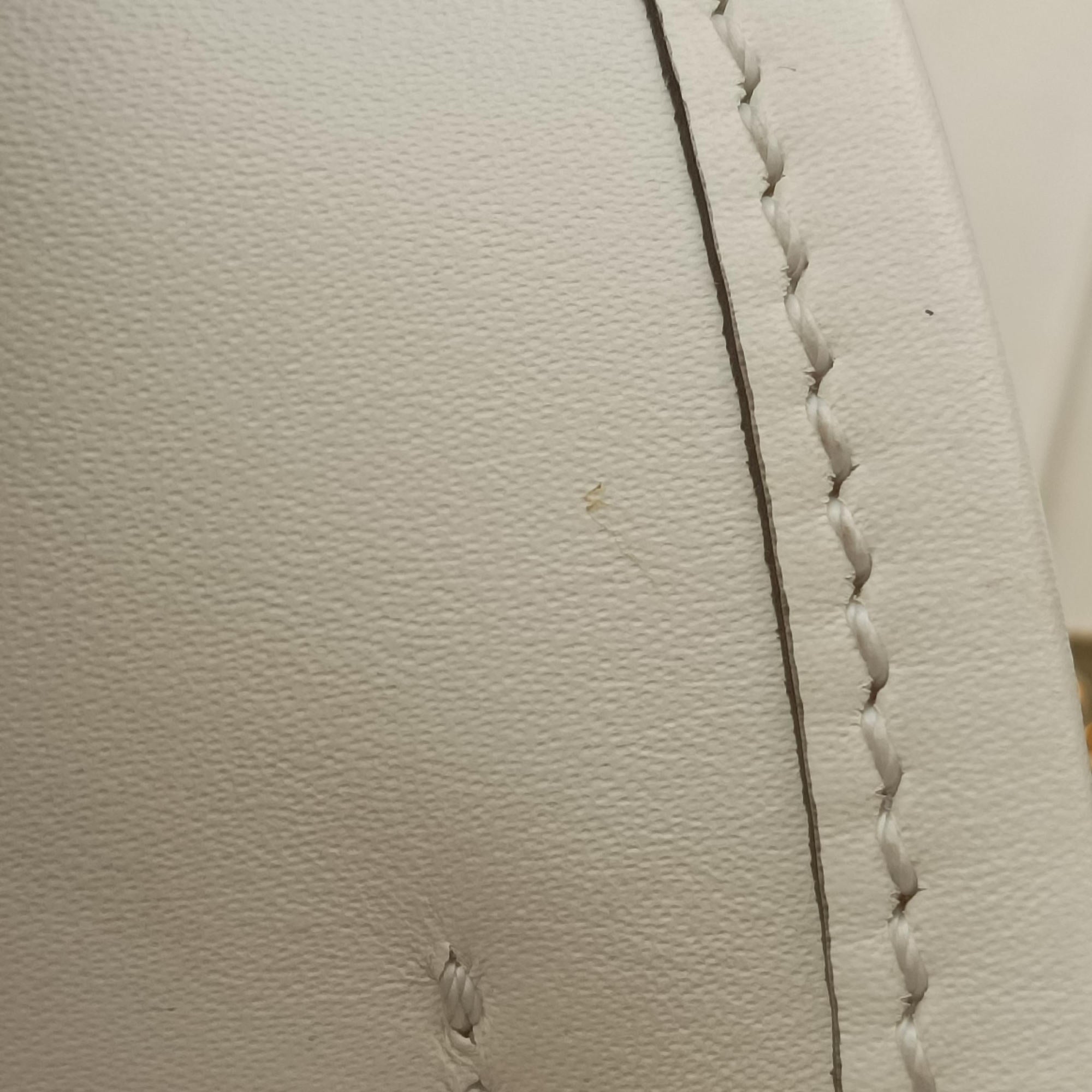 Pre-owned Fendi Sunshine White Leather 8BH386 shoulderbag | stylenewstar
