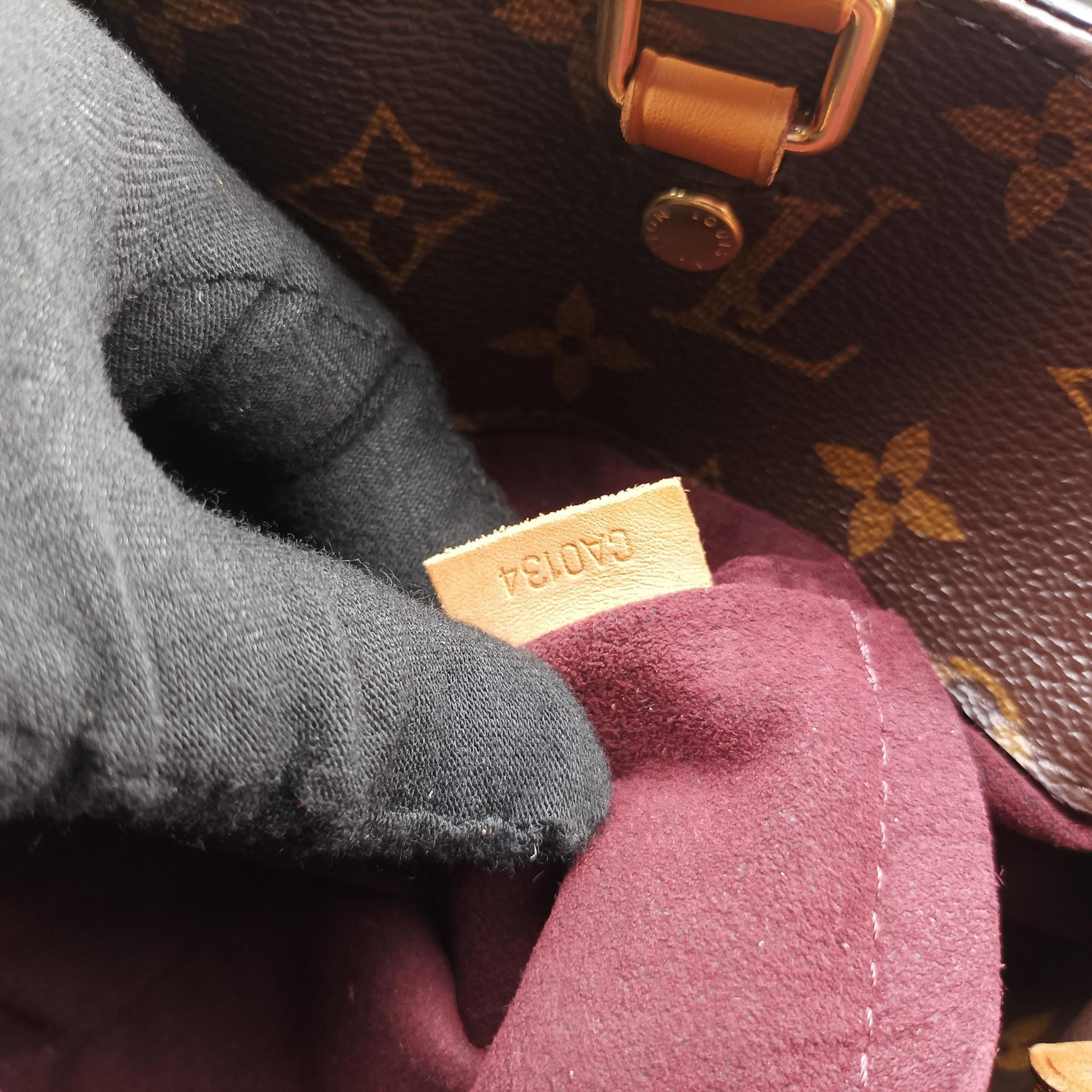 Pre-owned Louis Vuitton MONTAIGNE MM Brown Monogram Canvas M41056 shoulderbag | stylenewstar