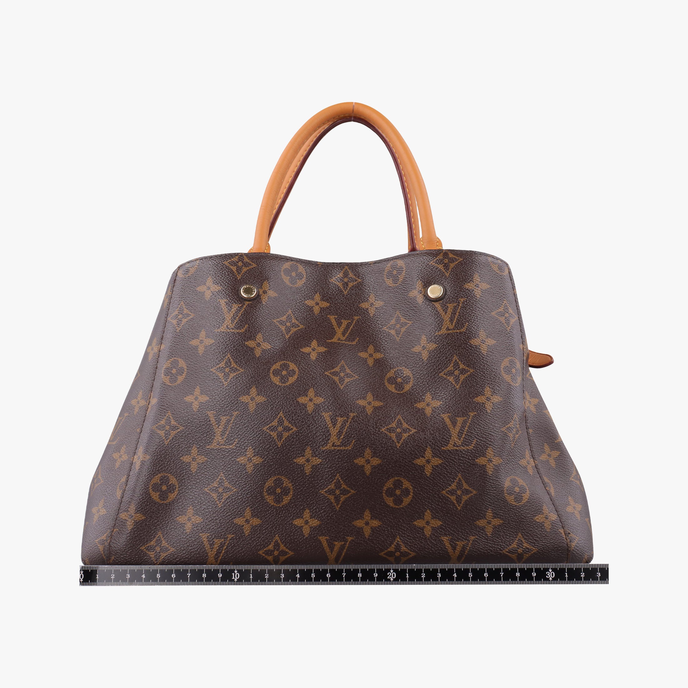 Pre-owned Louis Vuitton MONTAIGNE MM Brown Monogram Canvas M41056 shoulderbag | stylenewstar