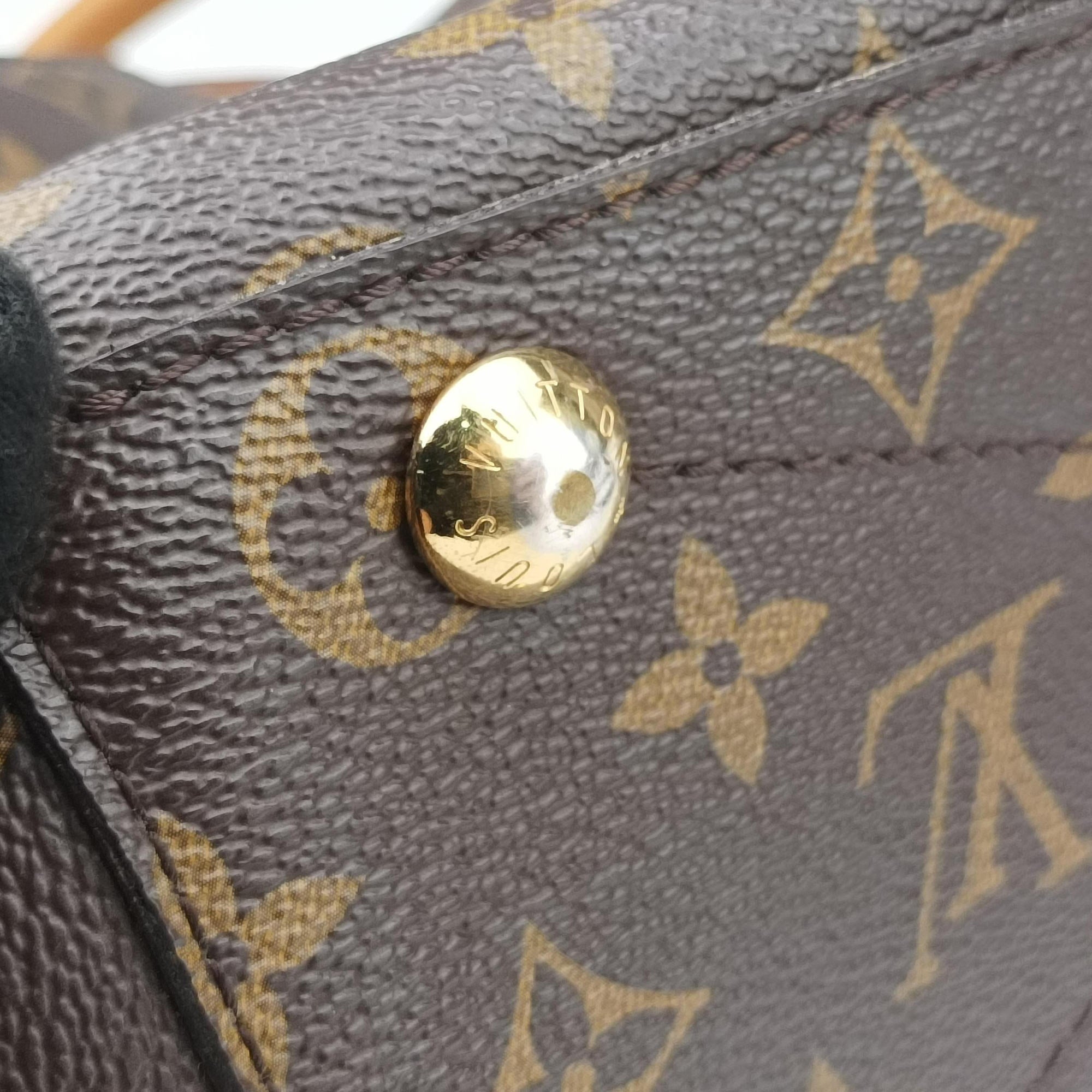 Pre-owned Louis Vuitton MONTAIGNE MM Brown Monogram Canvas M41056 shoulderbag | stylenewstar