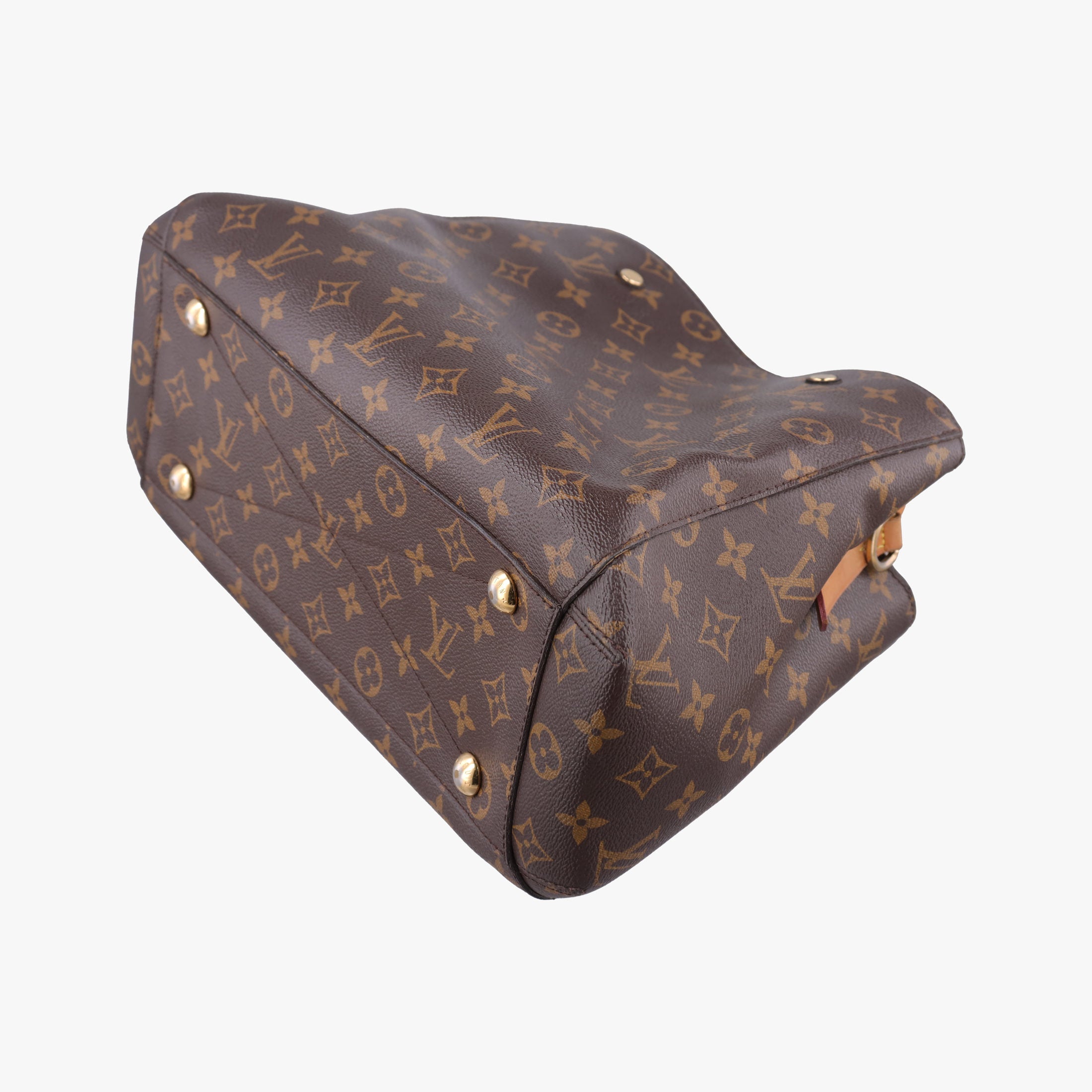 Pre-owned Louis Vuitton MONTAIGNE MM Brown Monogram Canvas M41056 shoulderbag | stylenewstar