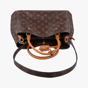 Pre-owned Louis Vuitton MONTAIGNE MM Brown Monogram Canvas M41056 shoulderbag | stylenewstar