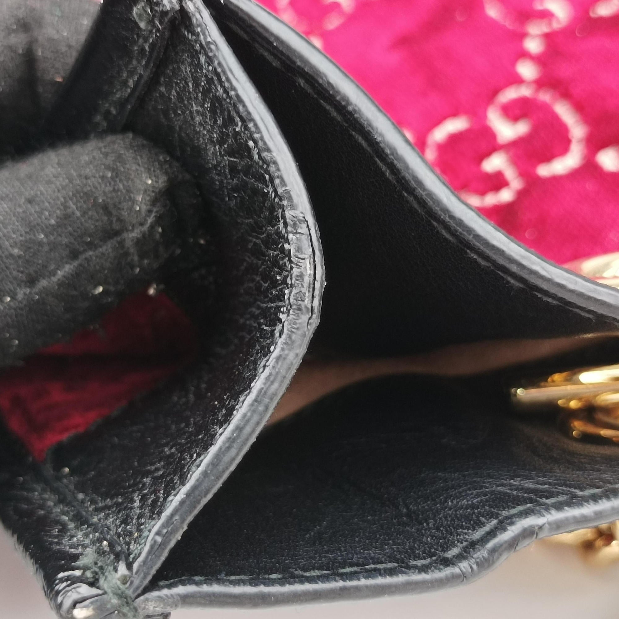 Vintage Gucci Rajah Red × Black velour × Leather 537219 shoulderbag | stylenewstar