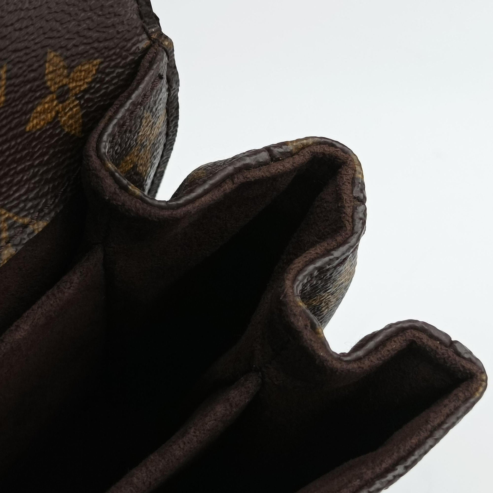 Pre-owned Louis Vuitton Pochette Metis MM Brown Monogram Canvas M44875 shoulderbag | stylenewstar