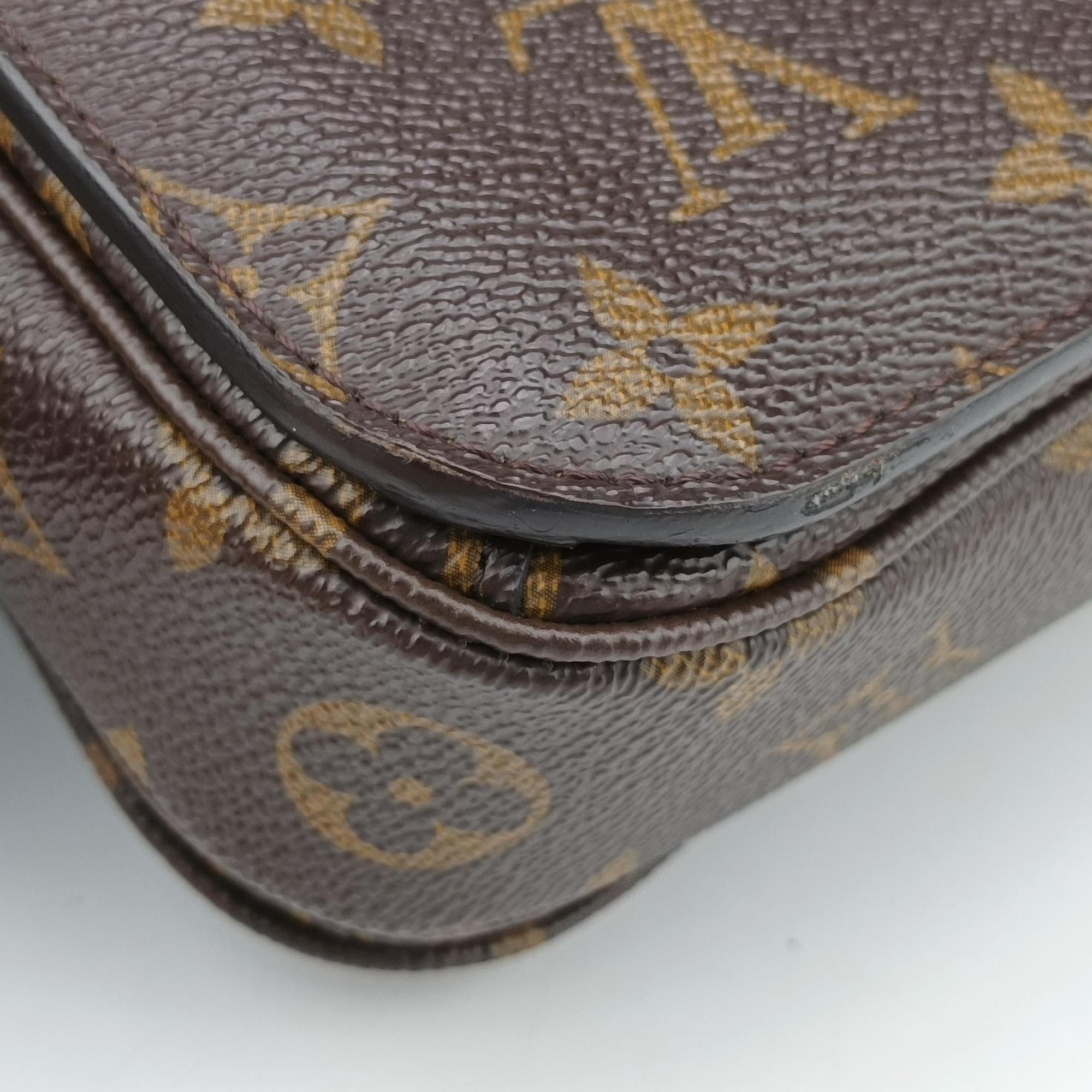 Pre-owned Louis Vuitton Pochette Metis MM Brown Monogram Canvas M44875 shoulderbag | stylenewstar