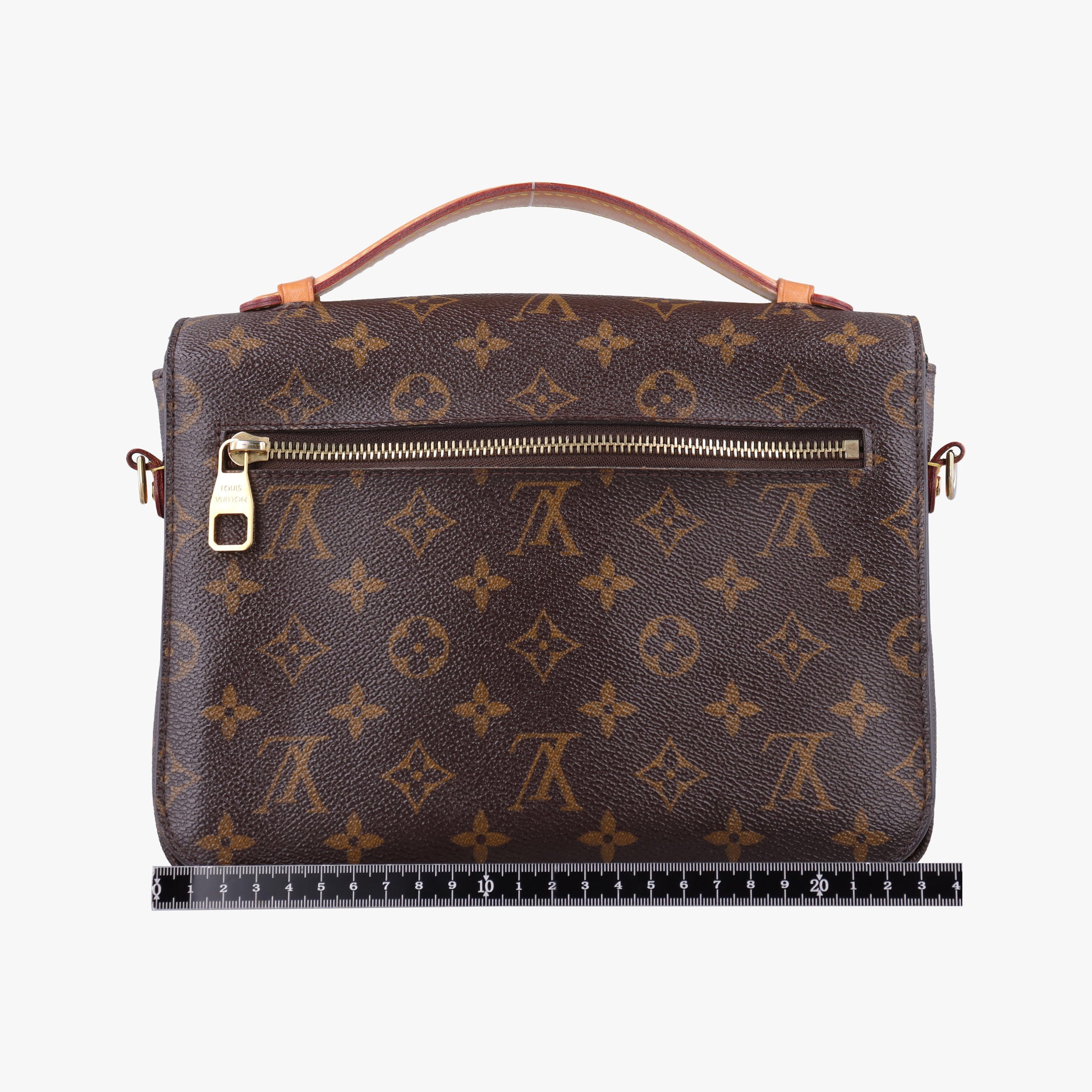 Pre-owned Louis Vuitton Pochette Metis MM Brown Monogram Canvas M44875 shoulderbag | stylenewstar