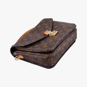 Pre-owned Louis Vuitton Pochette Metis MM Brown Monogram Canvas M44875 shoulderbag | stylenewstar