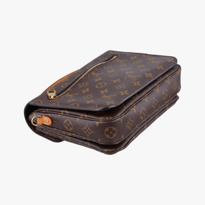 Pre-owned Louis Vuitton Pochette Metis MM Brown Monogram Canvas M44875 shoulderbag | stylenewstar