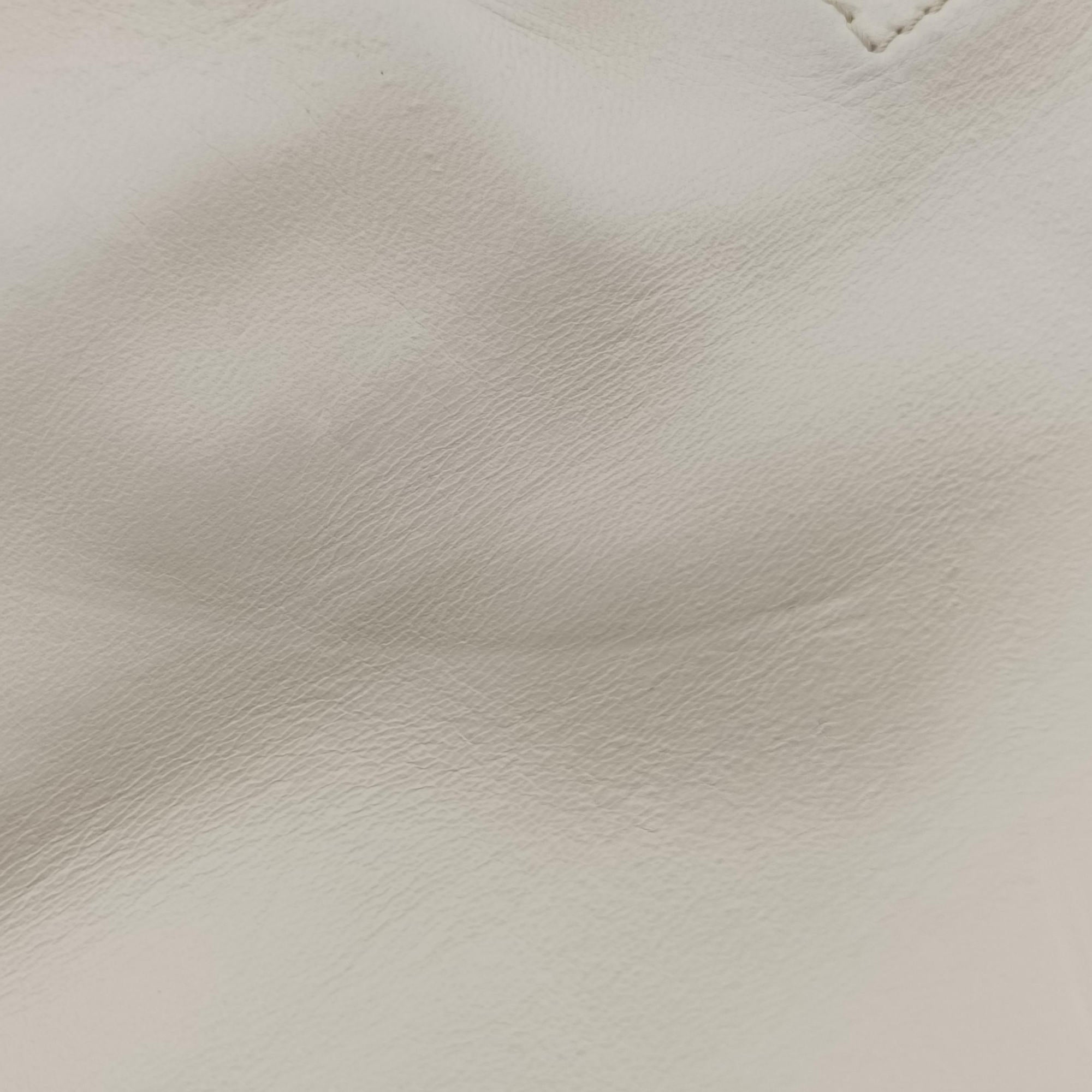 Vintage VERSACE Medusa Palazzo White lambskin  shoulderbag | stylenewstar