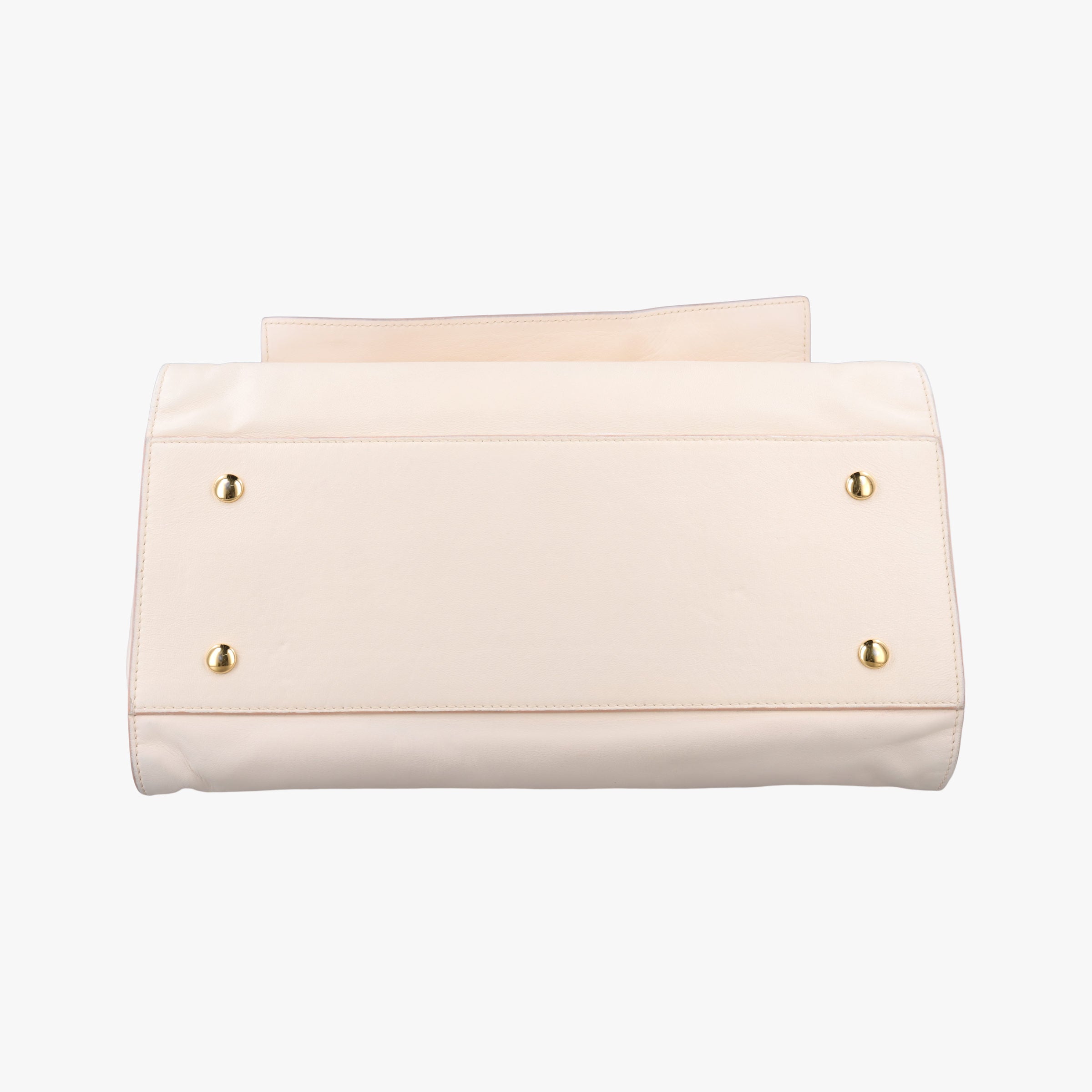 Vintage VERSACE Medusa Palazzo White lambskin  shoulderbag | stylenewstar