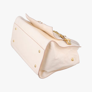Vintage VERSACE Medusa Palazzo White lambskin  shoulderbag | stylenewstar