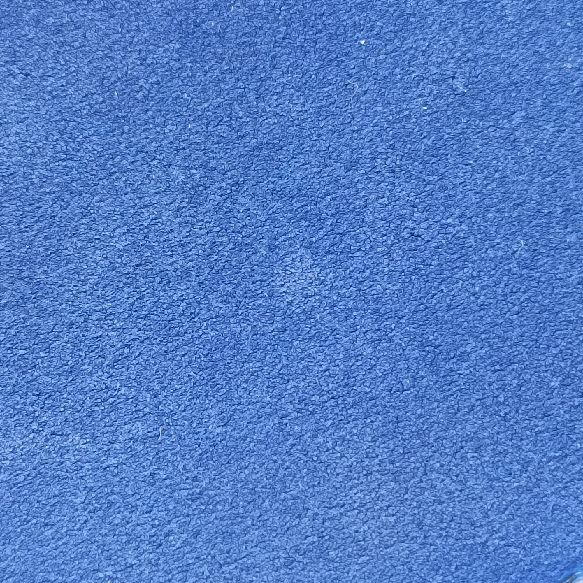 Pre-owned Celine Luggage Mini Shopper Blue Suede × Leather  handbag | stylenewstar