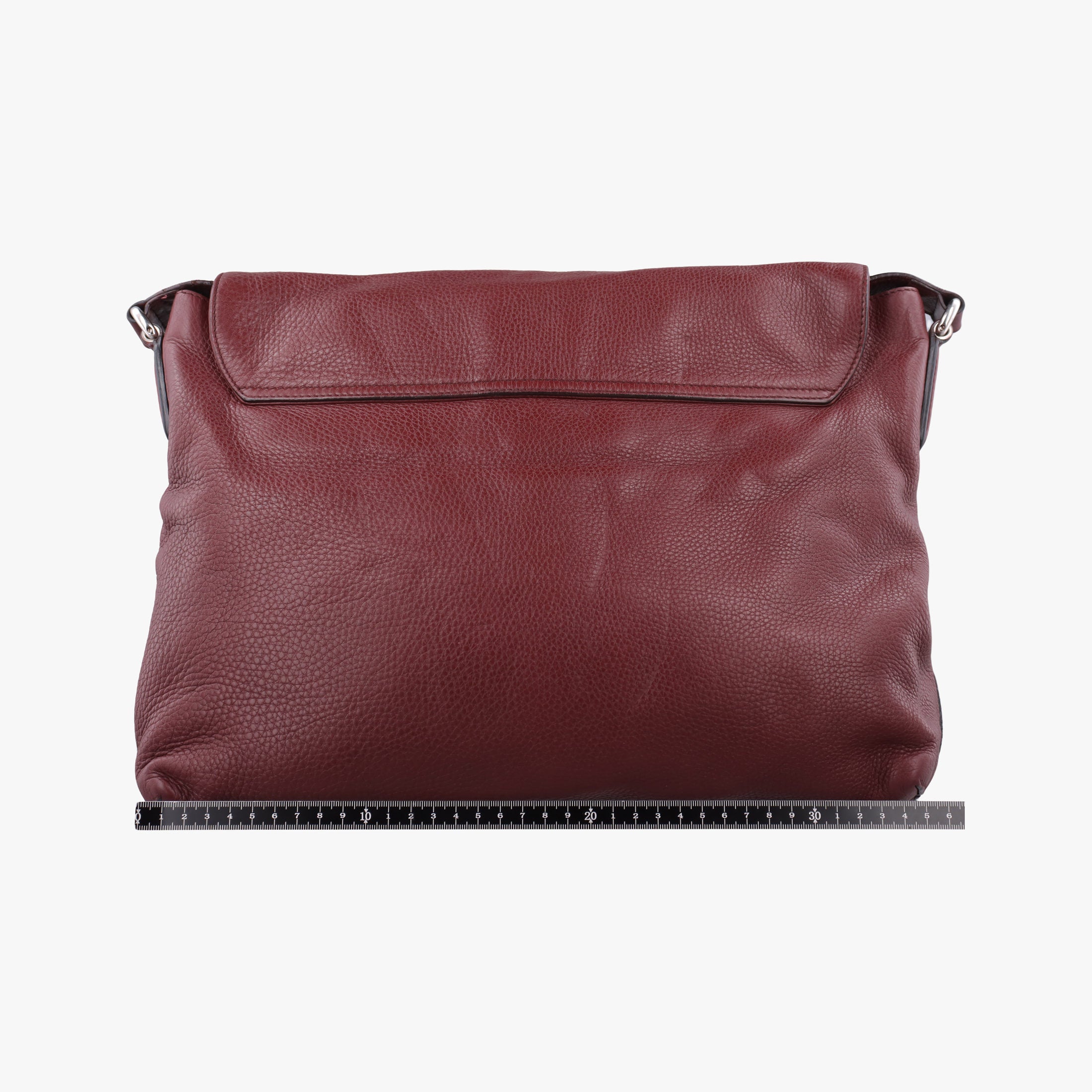 Pre-owned Gucci Interlocking G Logo Soho Messenger Burgundy Leather 322056 shoulderbag | stylenewstar