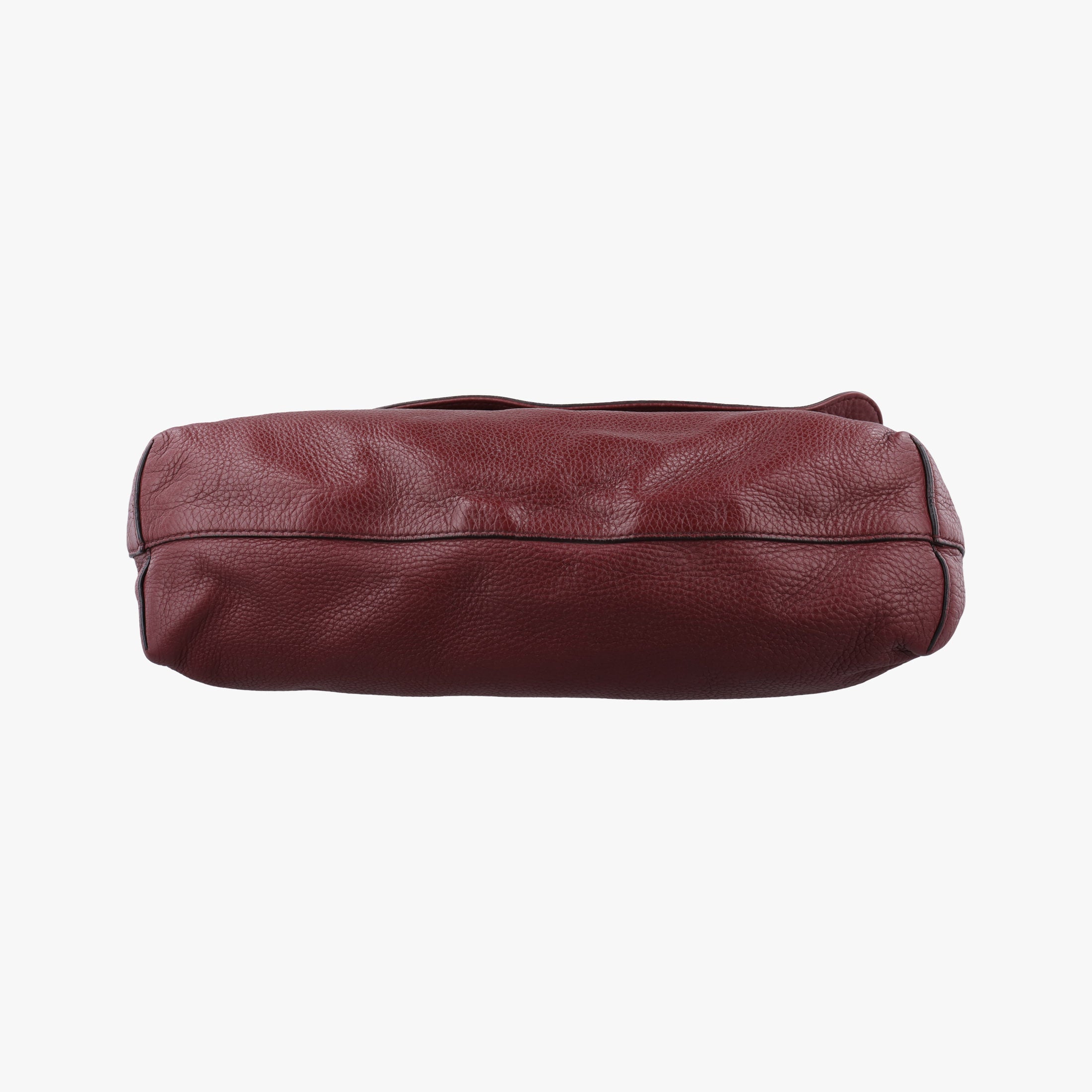 Pre-owned Gucci Interlocking G Logo Soho Messenger Burgundy Leather 322056 shoulderbag | stylenewstar