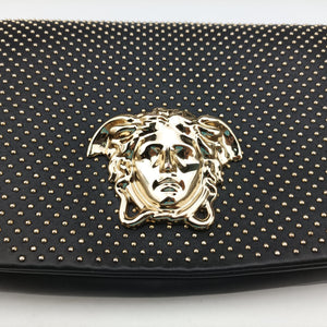 Vintage VERSACE La Medusa Black Leather  shoulderbag | stylenewstar