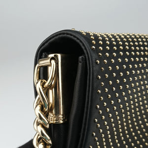 Vintage VERSACE La Medusa Black Leather  shoulderbag | stylenewstar