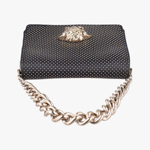 Vintage VERSACE La Medusa Black Leather  shoulderbag | stylenewstar