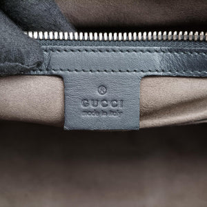 Pre-owned Gucci KALEIDO beige×black PVC coated canvas×Leather 406384 handbag | stylenewstar