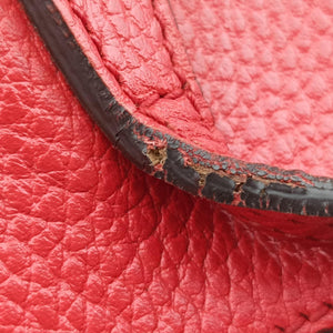 Pre-owned Gucci Swing Red Leather 354397 shoulderbag | stylenewstar