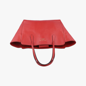 Pre-owned Gucci Swing Red Leather 354397 shoulderbag | stylenewstar
