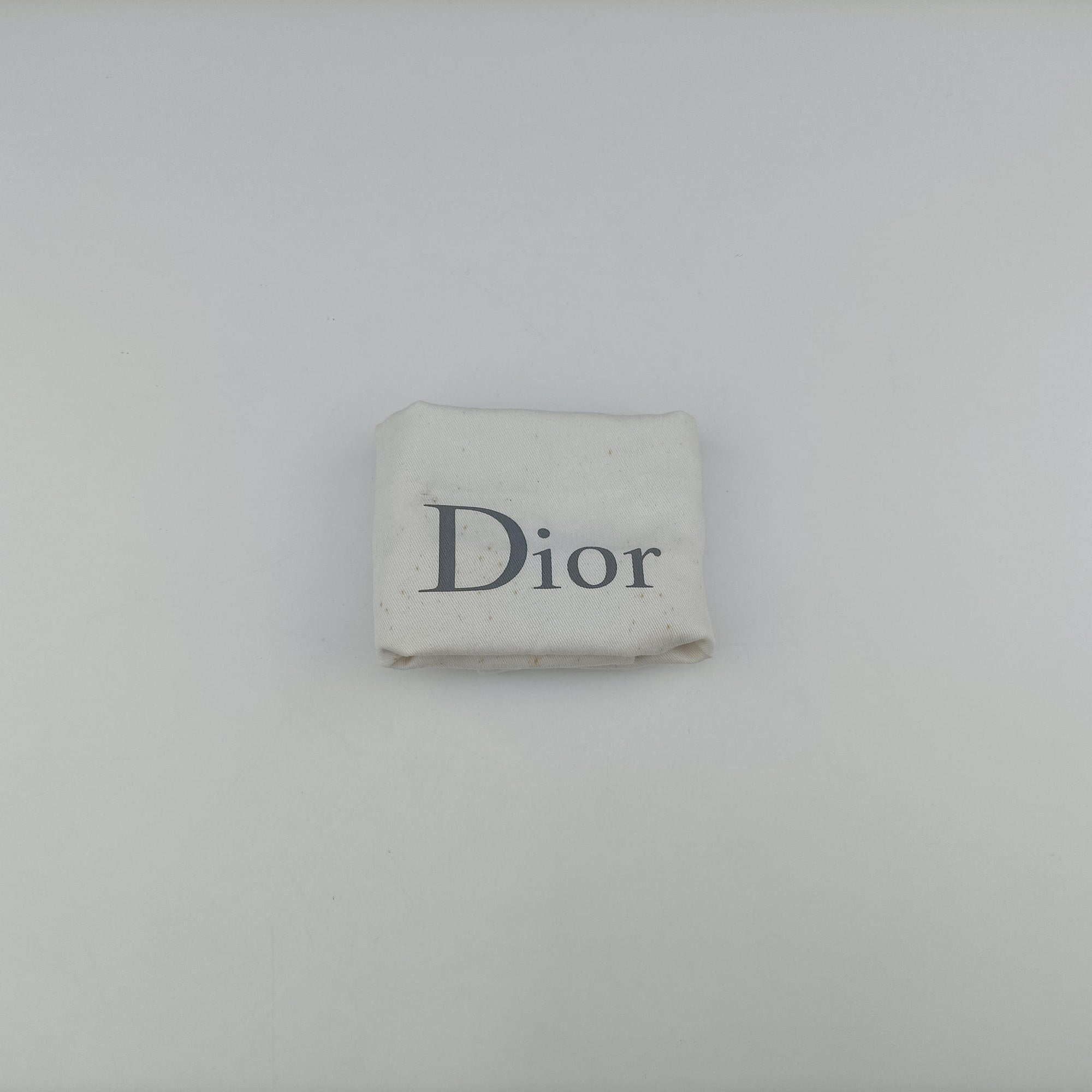 Pre-owned Christian Dior Saddle Navy×Gray Jacquard  shoulderbag | stylenewstar