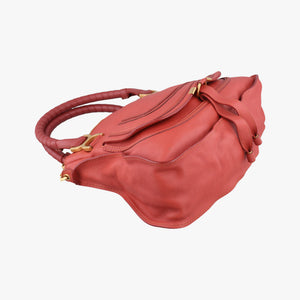 Pre-owned Chloe Mercy Red Leather  shoulderbag | stylenewstar