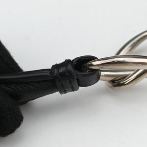 Pre-owned Christian Dior Rendezvous Black Lambskin  shoulderbag | stylenewstar
