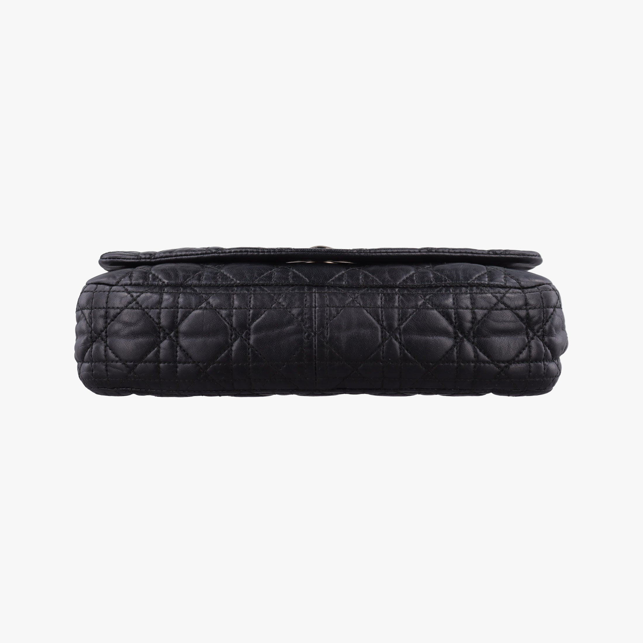 Pre-owned Christian Dior Rendezvous Black Lambskin  shoulderbag | stylenewstar