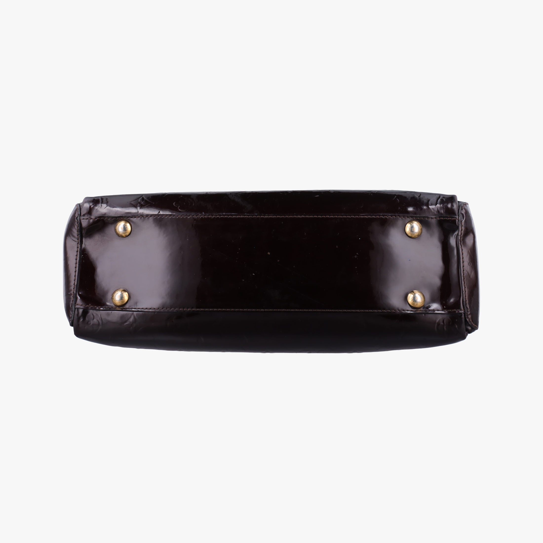Pre-owned Louis Vuitton Melrose Avenue AMARANTE Vernis M93757 handbag | stylenewstar