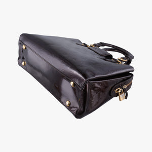 Pre-owned Louis Vuitton Melrose Avenue AMARANTE Vernis M93757 handbag | stylenewstar