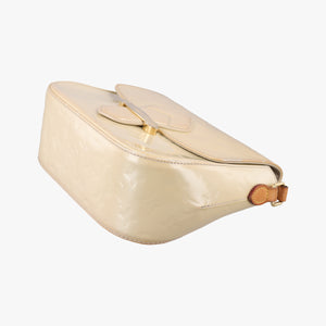 Pre-owned Louis Vuitton Bellflower PM Beige Vernis M91731 shoulderbag | stylenewstar