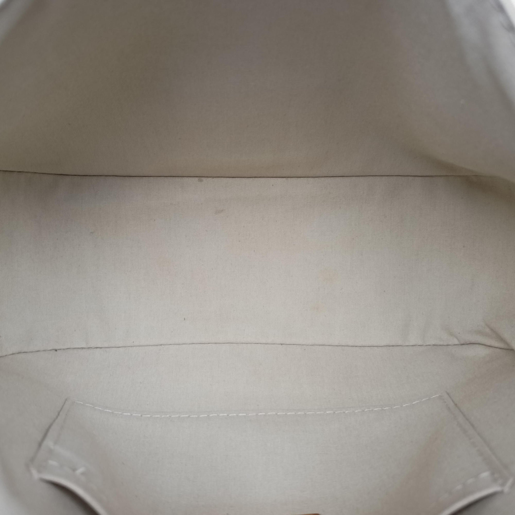Pre-owned Louis Vuitton Bellflower PM Beige Vernis M91731 shoulderbag | stylenewstar