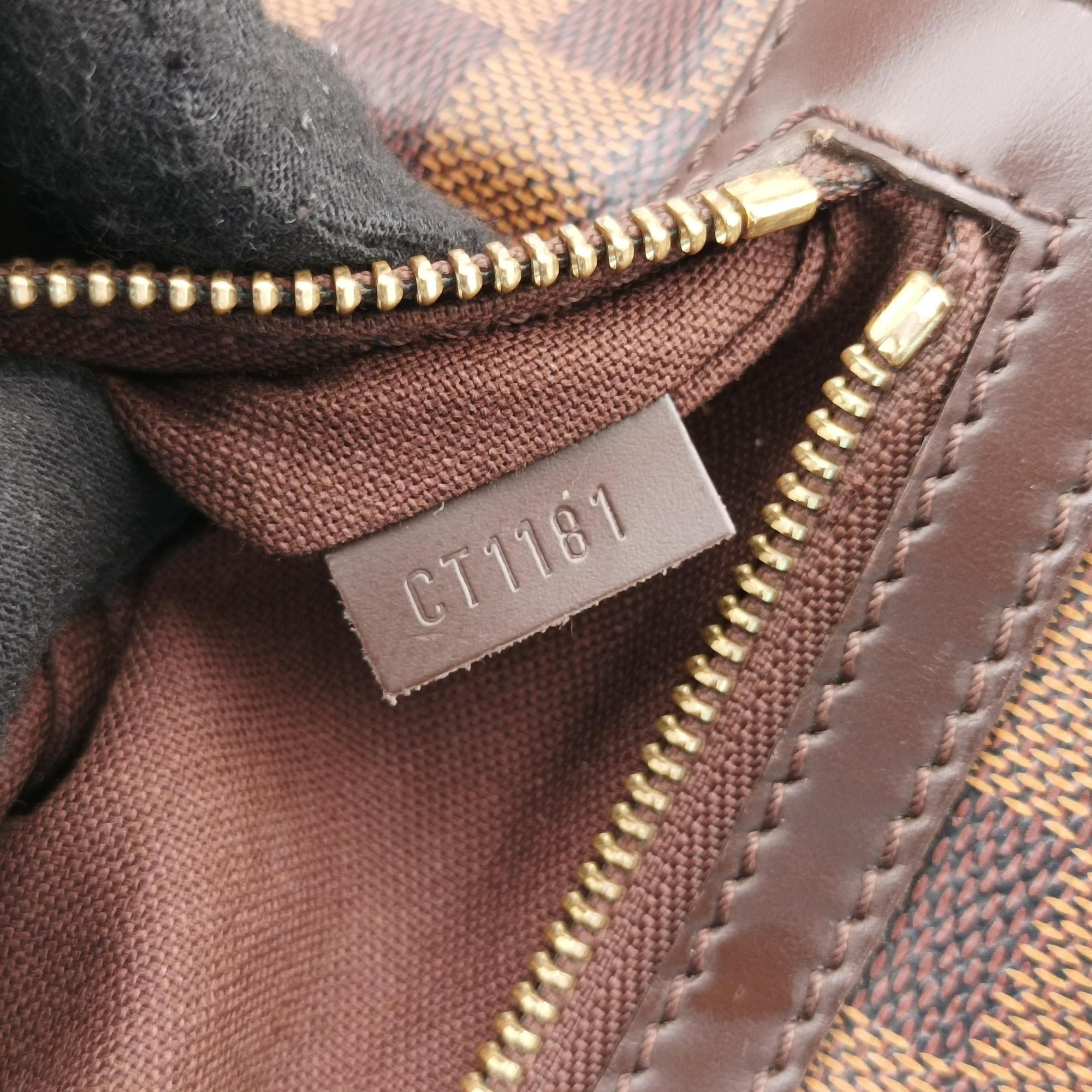 Pre-owned Louis Vuitton SPENCER EBENE Damier　Canvas N58021 shoulderbag | stylenewstar