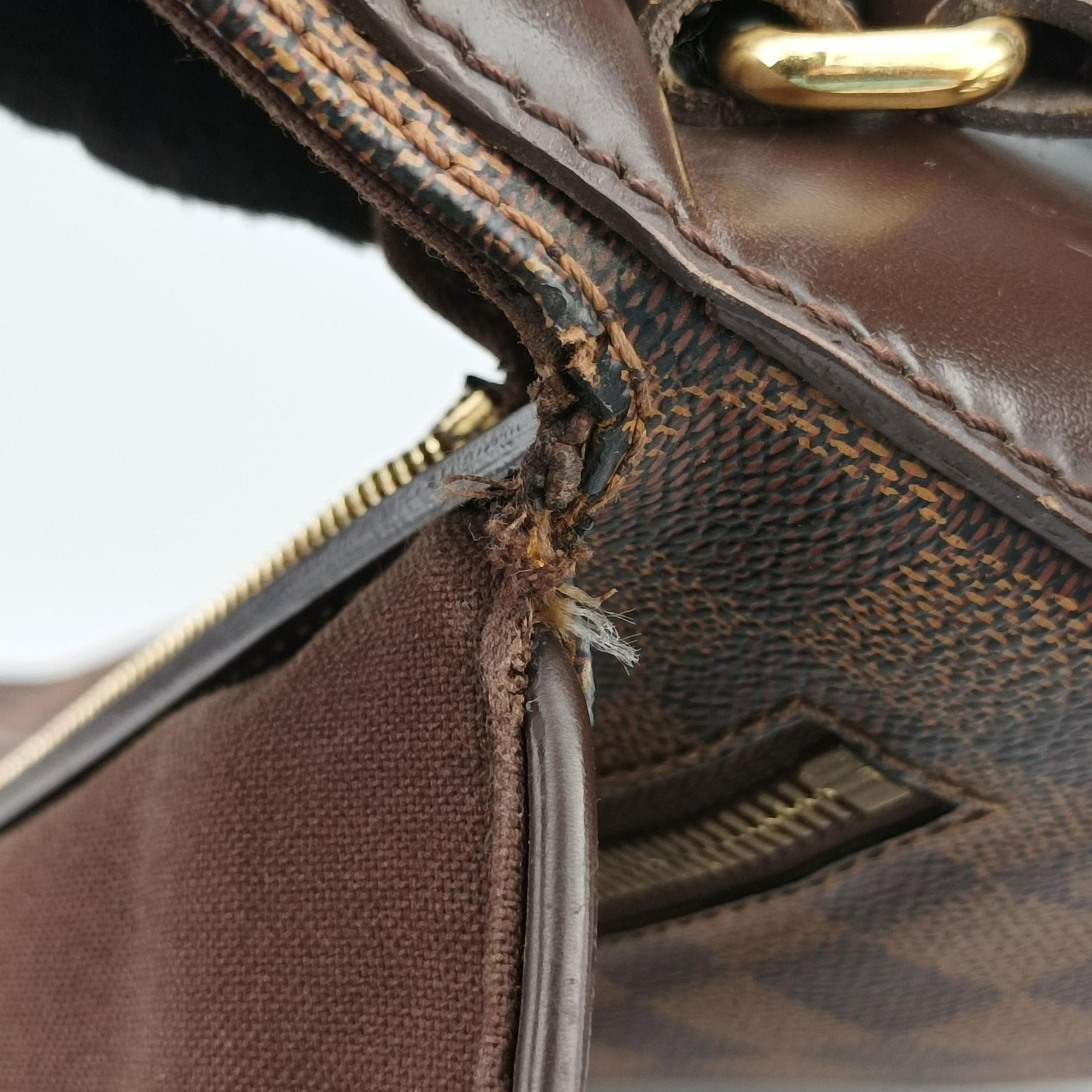 Pre-owned Louis Vuitton SPENCER EBENE Damier　Canvas N58021 shoulderbag | stylenewstar