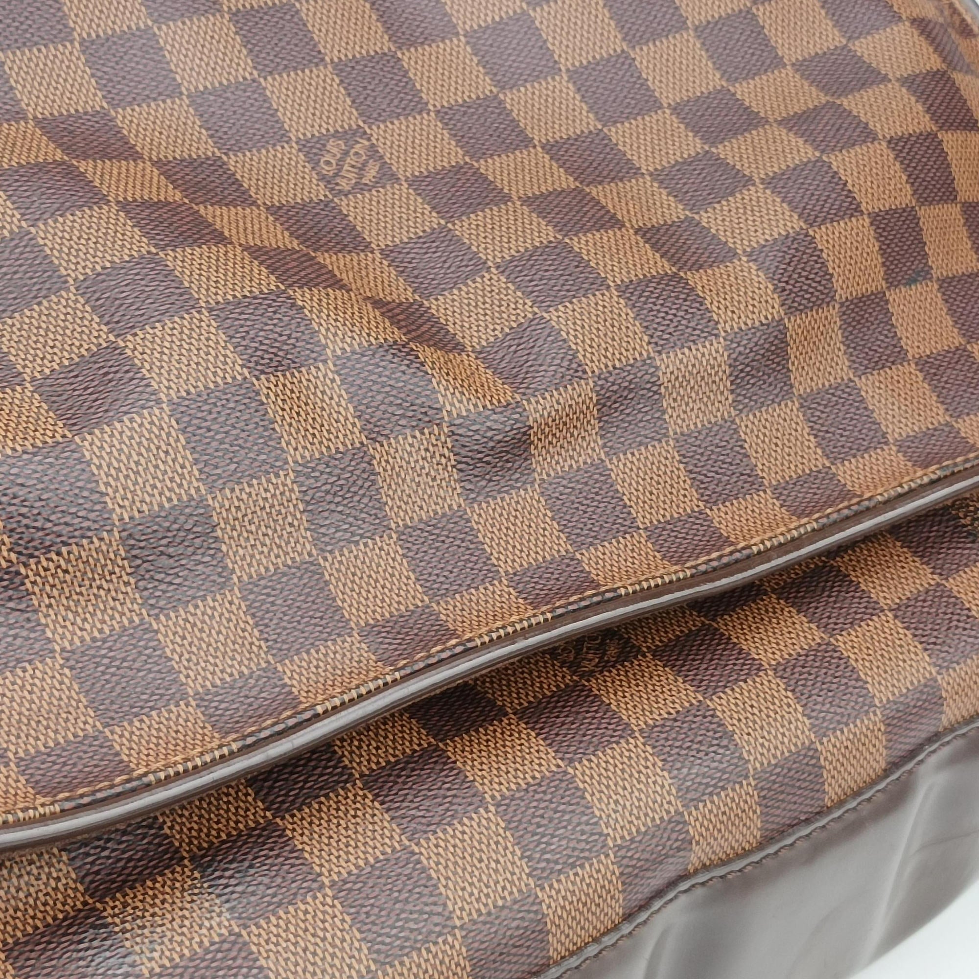 Pre-owned Louis Vuitton SPENCER EBENE Damier　Canvas N58021 shoulderbag | stylenewstar