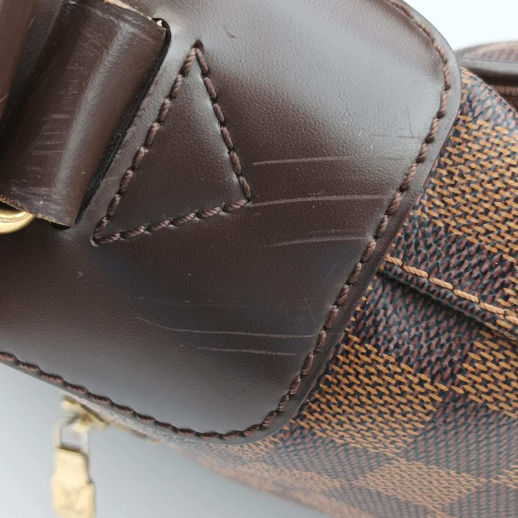 Pre-owned Louis Vuitton SPENCER EBENE Damier　Canvas N58021 shoulderbag | stylenewstar