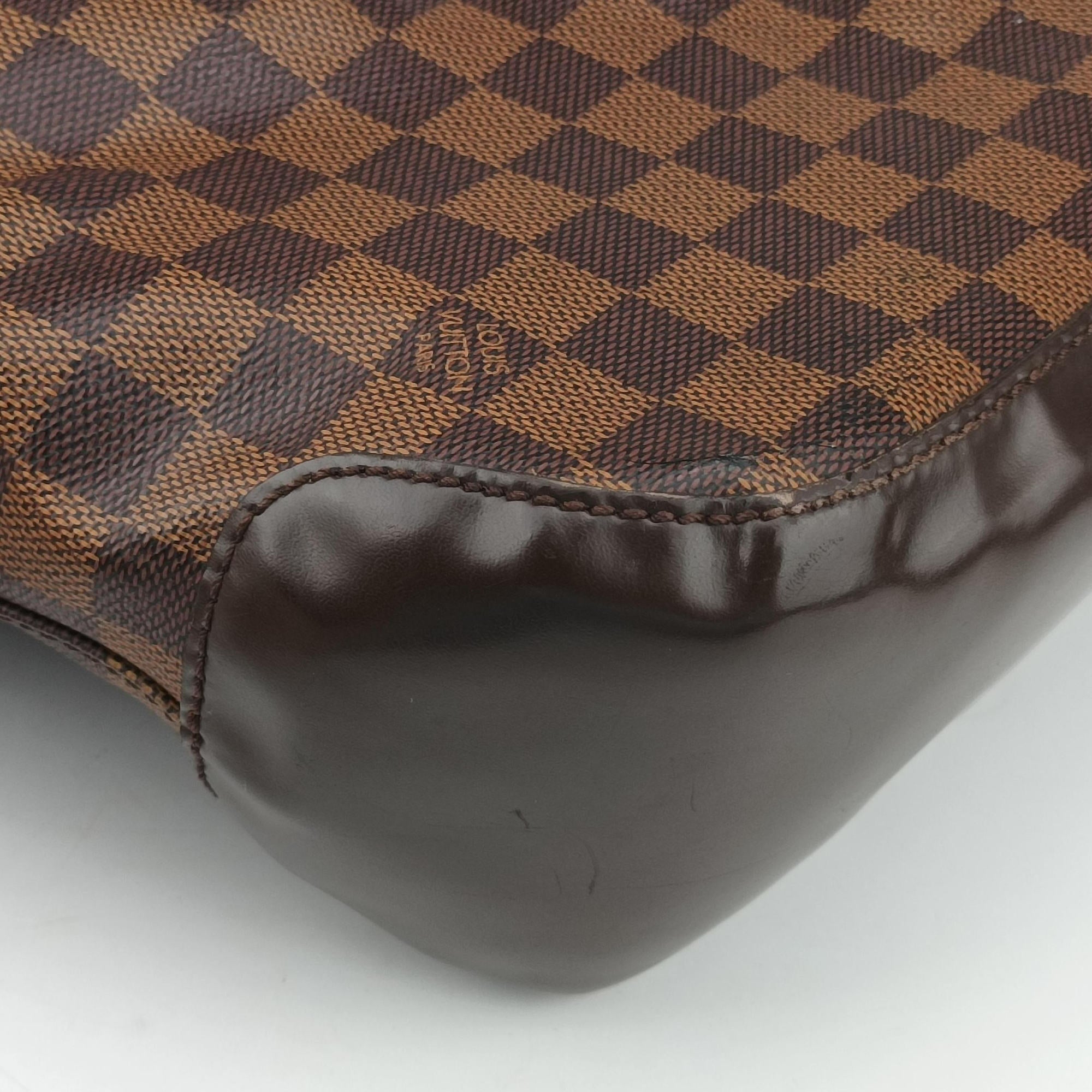 Pre-owned Louis Vuitton SPENCER EBENE Damier　Canvas N58021 shoulderbag | stylenewstar