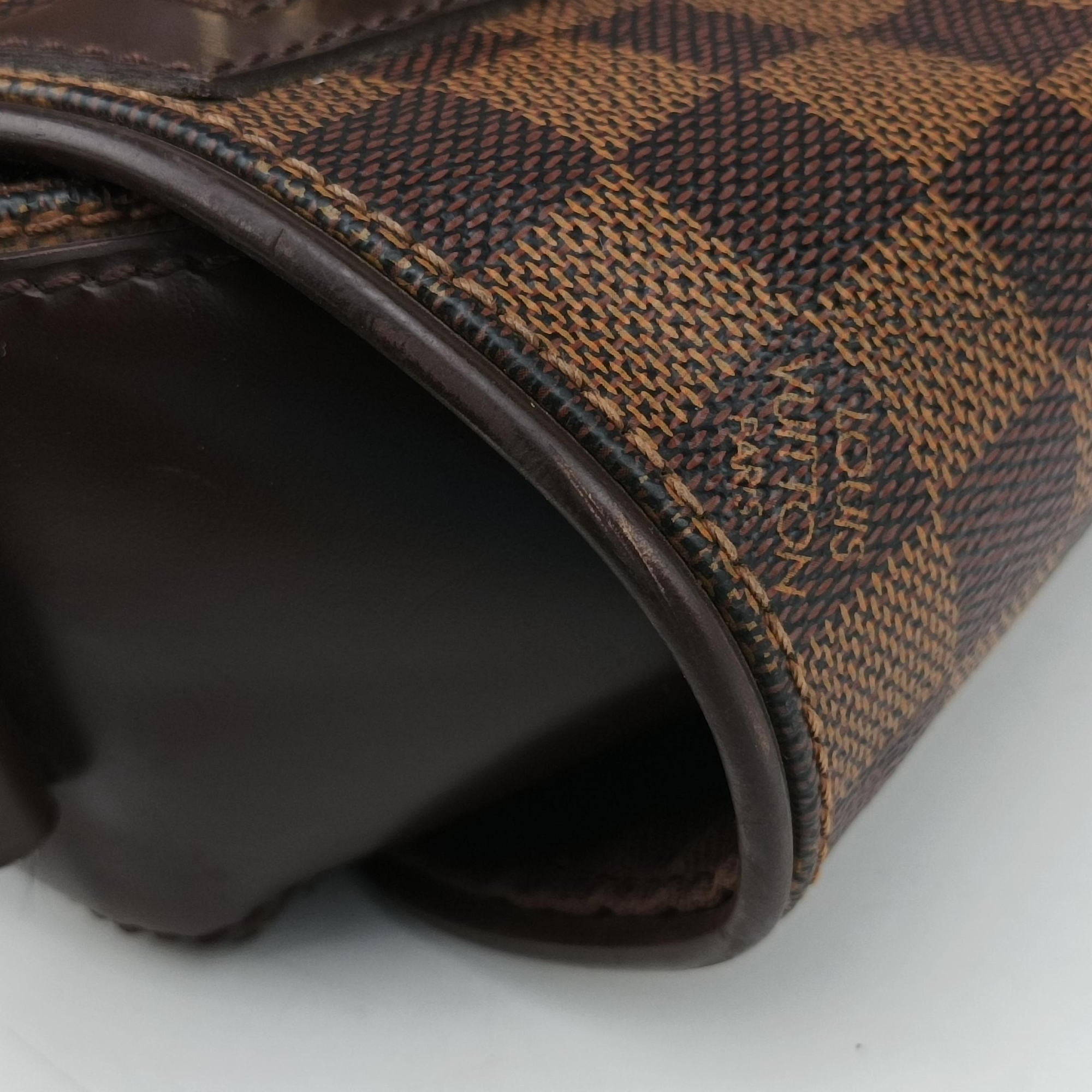 Pre-owned Louis Vuitton SPENCER EBENE Damier　Canvas N58021 shoulderbag | stylenewstar